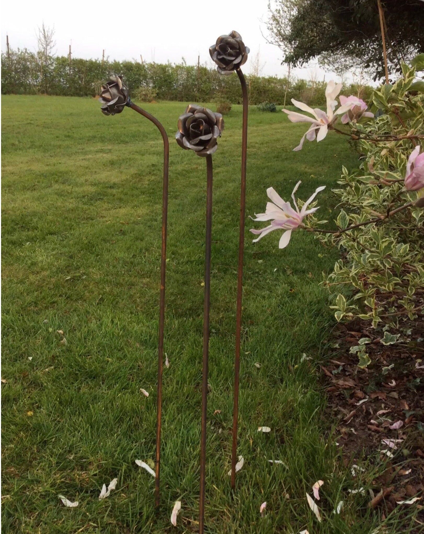 Tall Decorative Metal Garden Stakes: Elevate Your Outdoor Space with Style