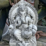 Stone garden Ganesh elephant god statue ornament figure Ganesha ferney Heyes garden products audlem