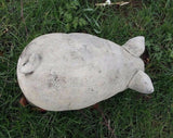 STONE GARDEN STANDING PIG