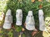 STONE GARDEN SET OF 4 EASTER ISLAND WALL PLAQUES