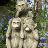 STONE GARDEN WISE MONKEY STACK