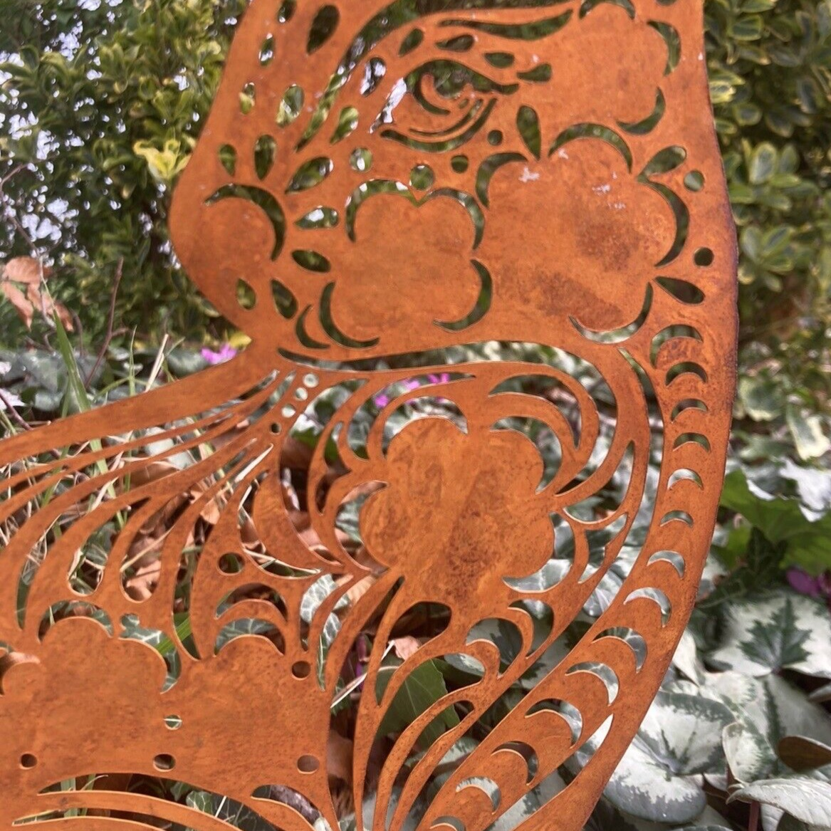 RUSTY METAL FILIGREE HARE / RABBIT SILHOUETTE GARDEN STAKE – Ferney ...